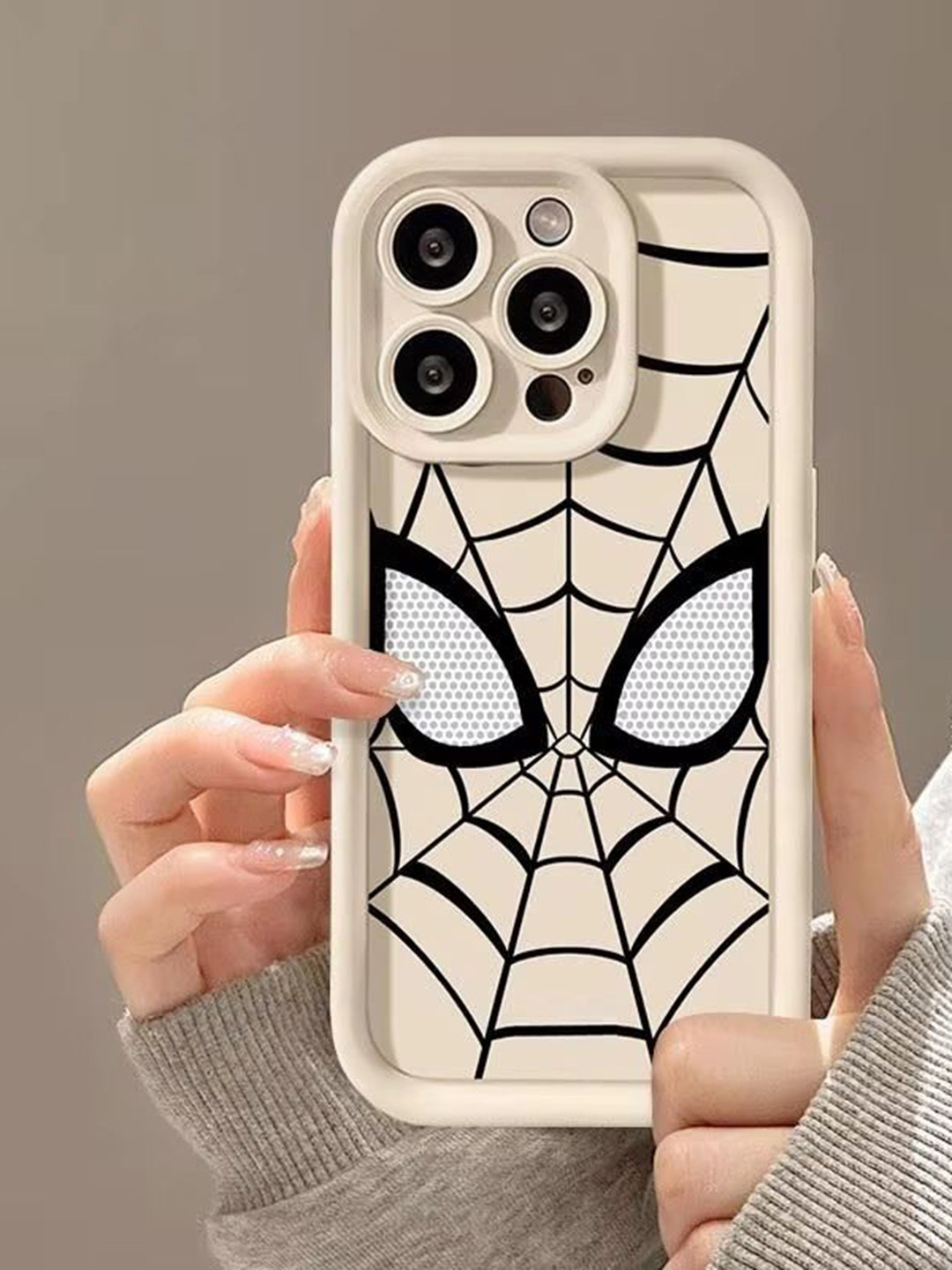 CASE CREATION Superhero Printed iPhone 15 Pro Back Case Mobile Accessories
