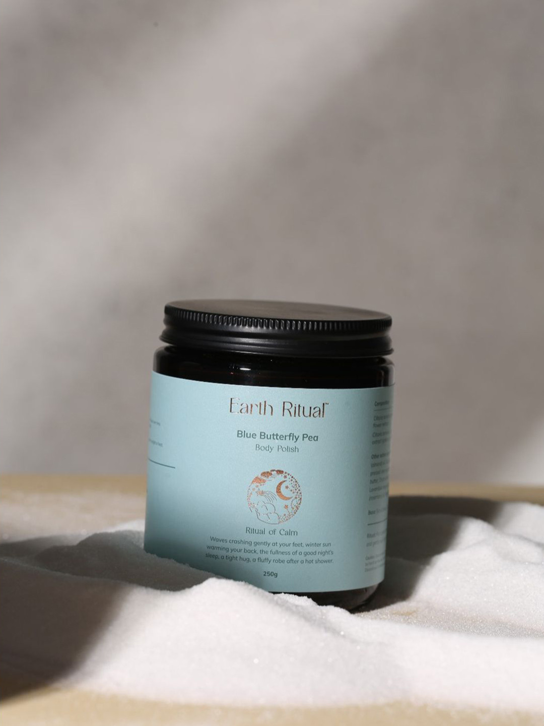 Earth Ritual Blue Butterfly Pea Body Polish With Jojoba - 250 g