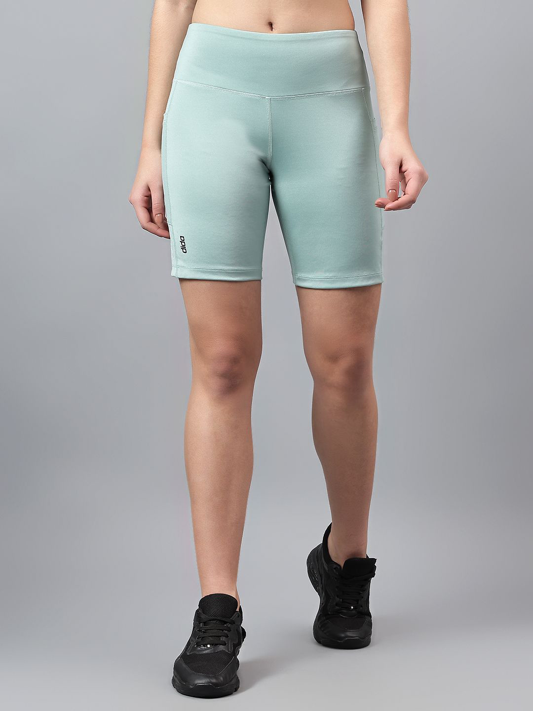 DIDA Women Solid Above Knee Tight