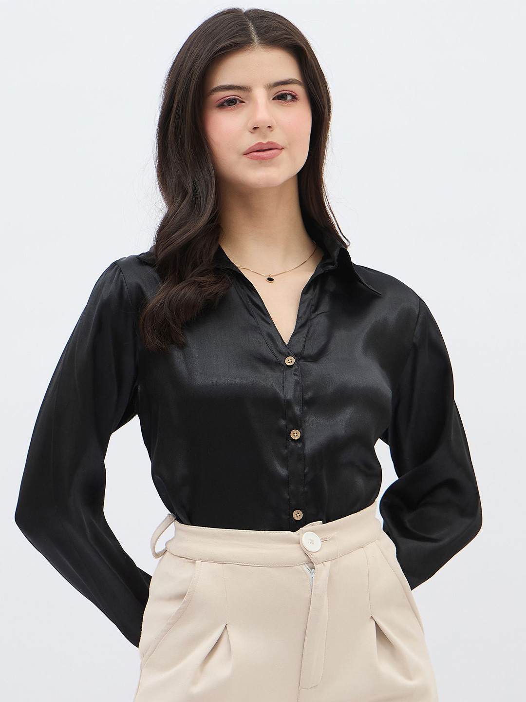 Mayra Women Spread Coller Relexed Fit  Shirt