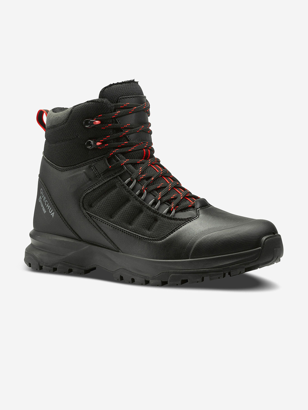 Decathlon Quechua Mens Warm And Waterproof Hiking Boots - Sh500 Mountain Mid