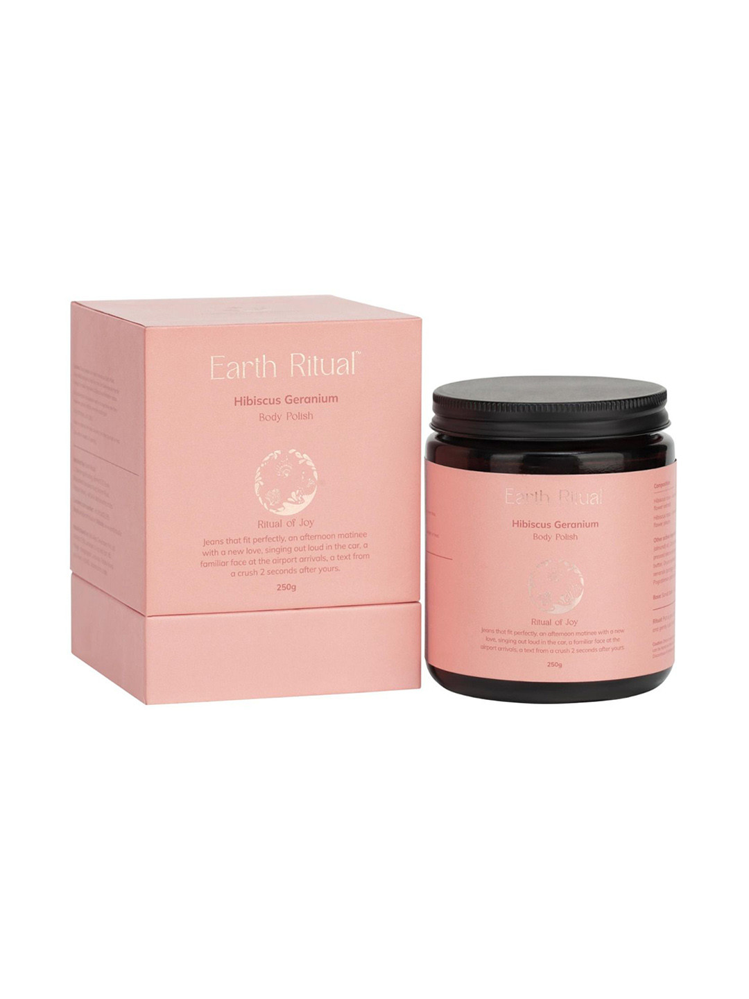 Earth Ritual Hibiscus Geranium Body Polish With Jojoba - 250 g