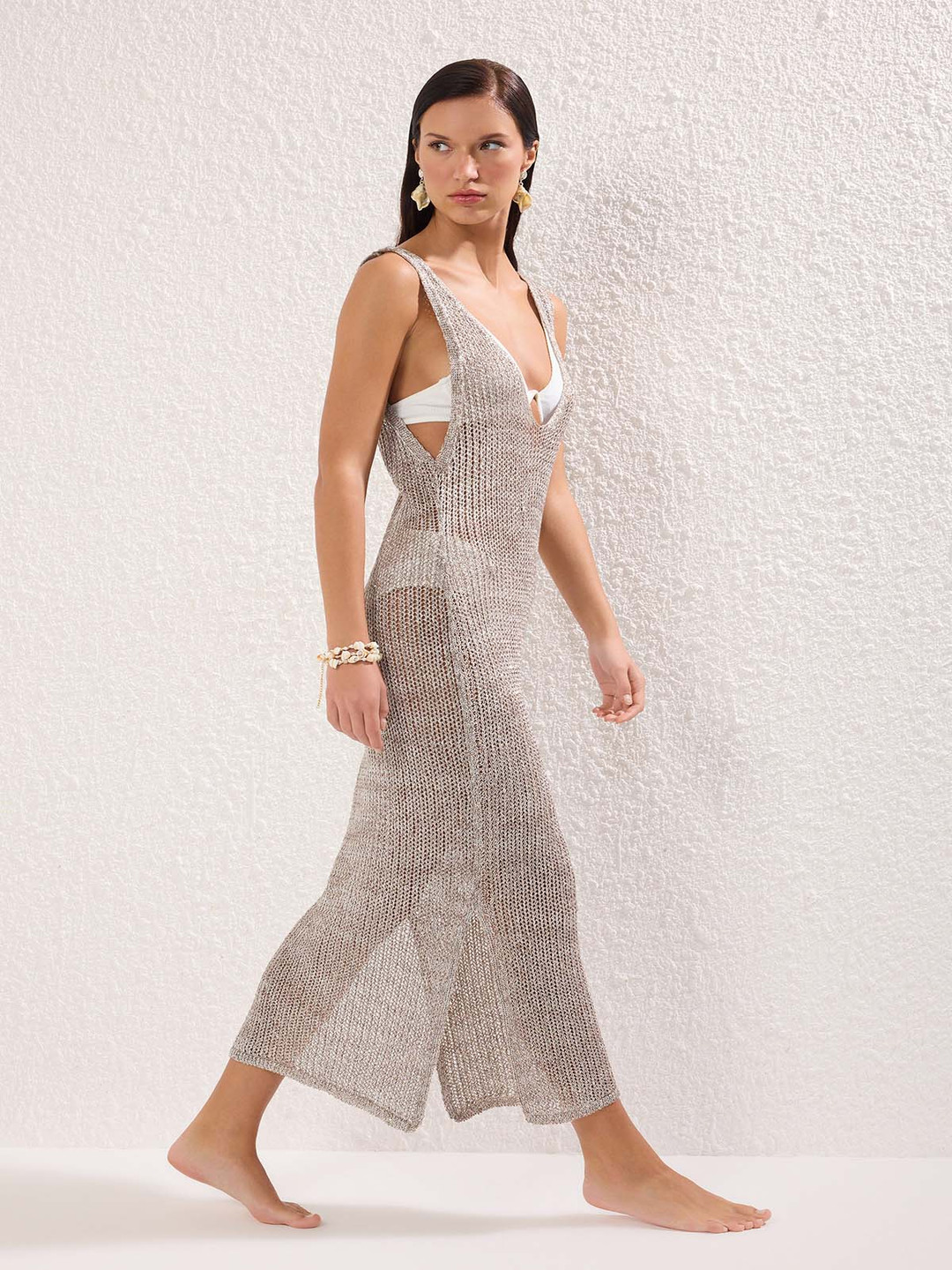 Trendyol Ta Women Striped Maxi Dress
