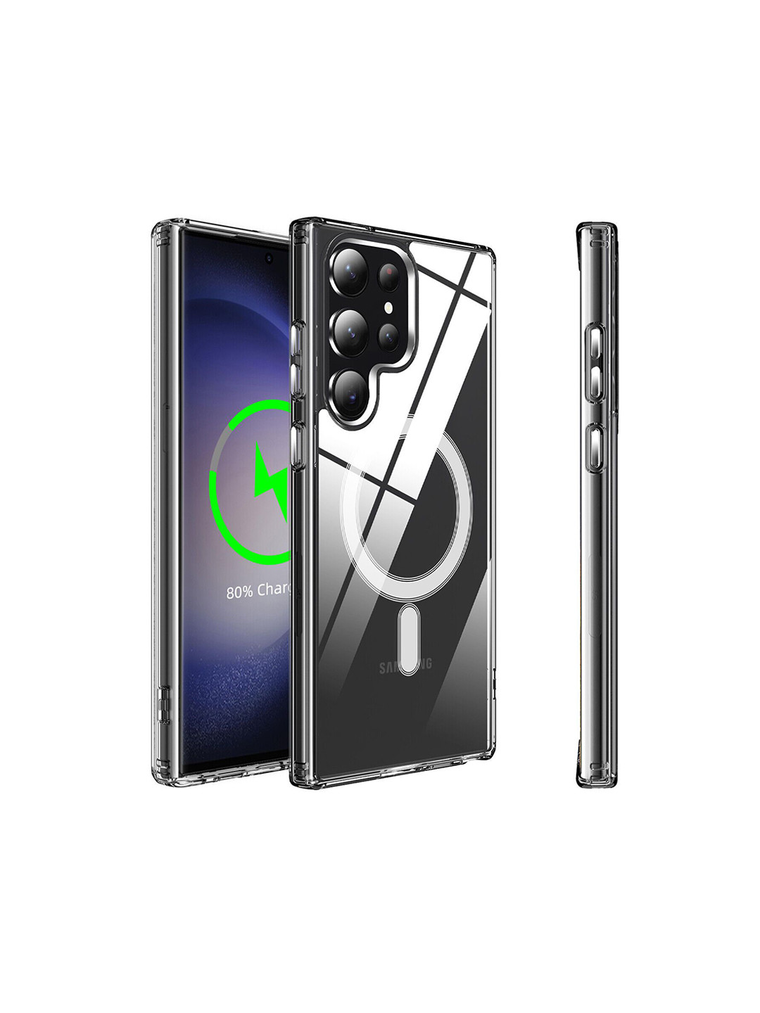 CASE CREATION Geometric Printed Samsung Galaxy S22 Ultra Bumper Case Mobile Accessories