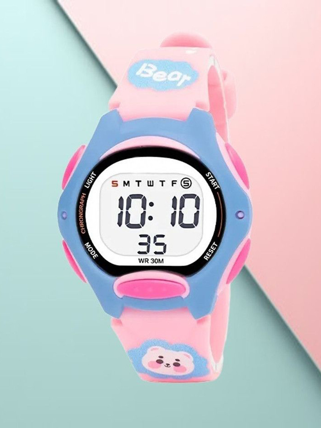 Otage Kids Dial & Straps Digital Multi Function Watch 8207LK Pink3