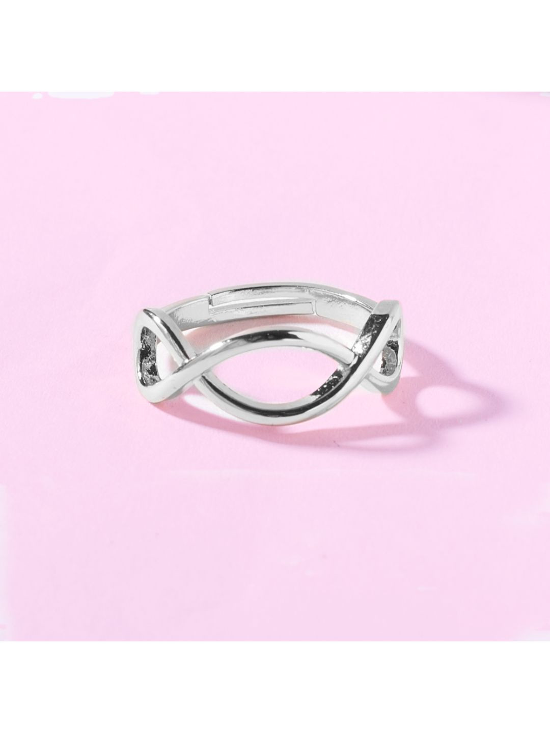 Forever Infinity Adjustable Finger Ring