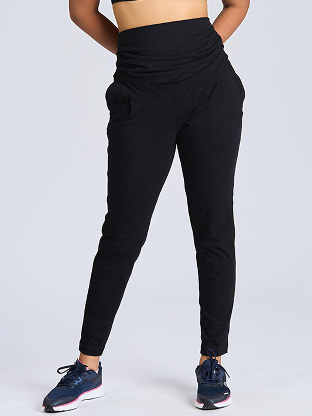 Decathlon DOMYOS Women Dynamic Maternity Yoga Tights