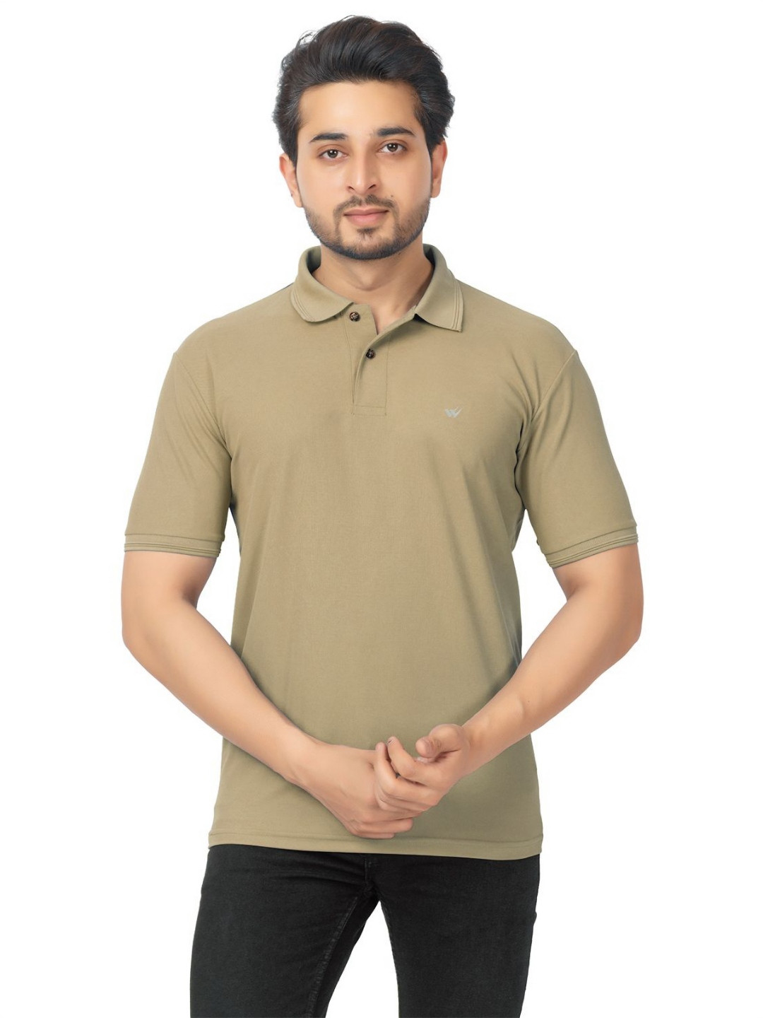 WILD COPS Short Sleeves Polo Collar T-shirt