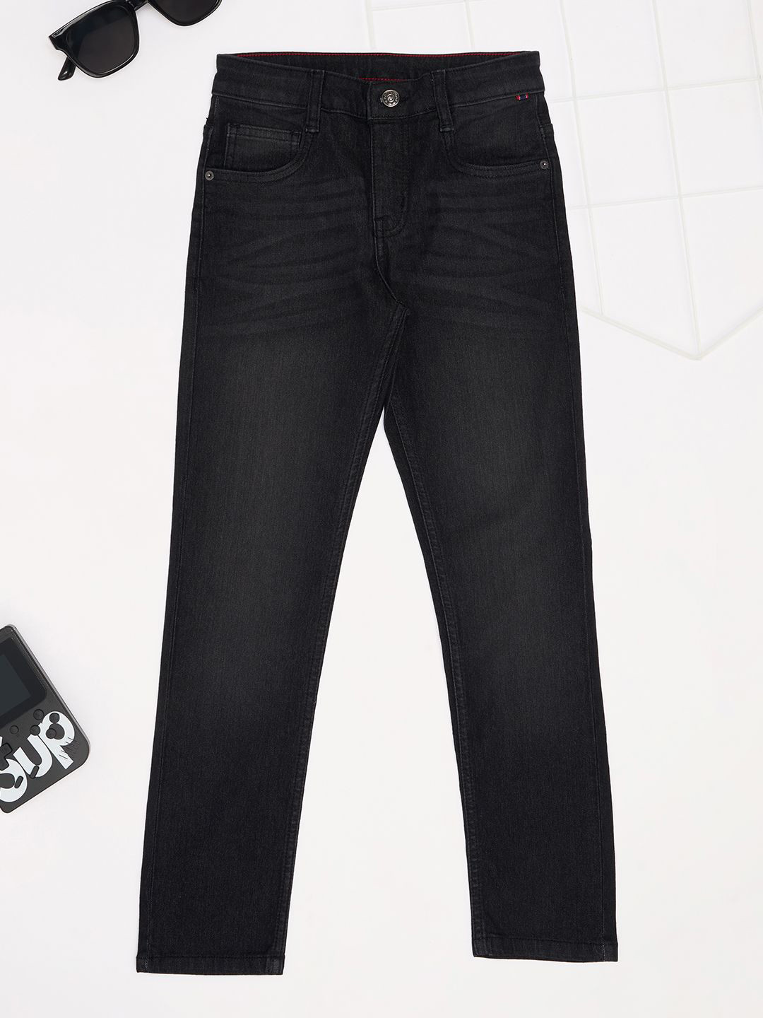 Pantaloons Boys Junior Boys Slim Fit Mid-Rise Jeans