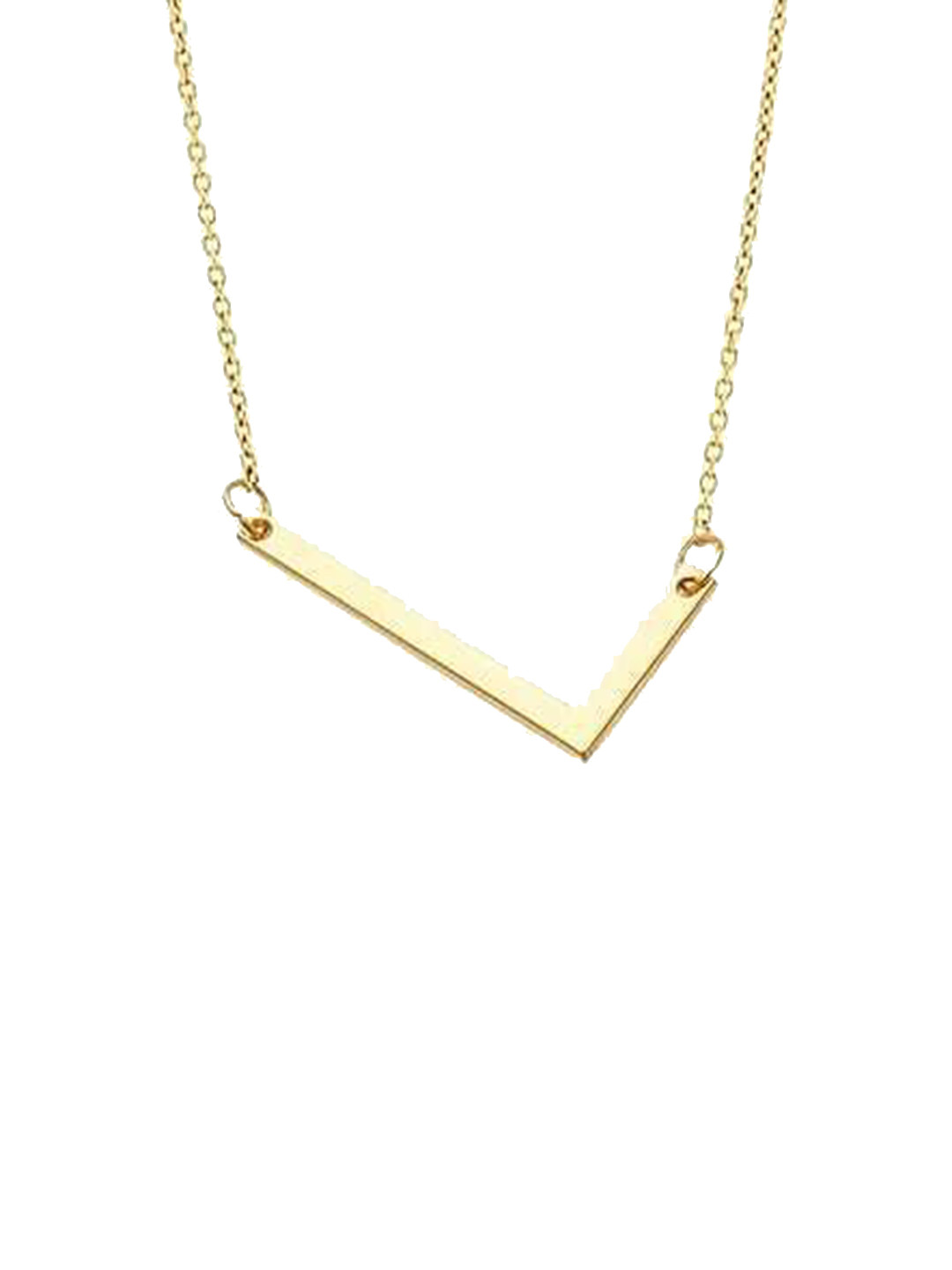 Bling Queen Gold-Plated L Initial Alphabet Chain