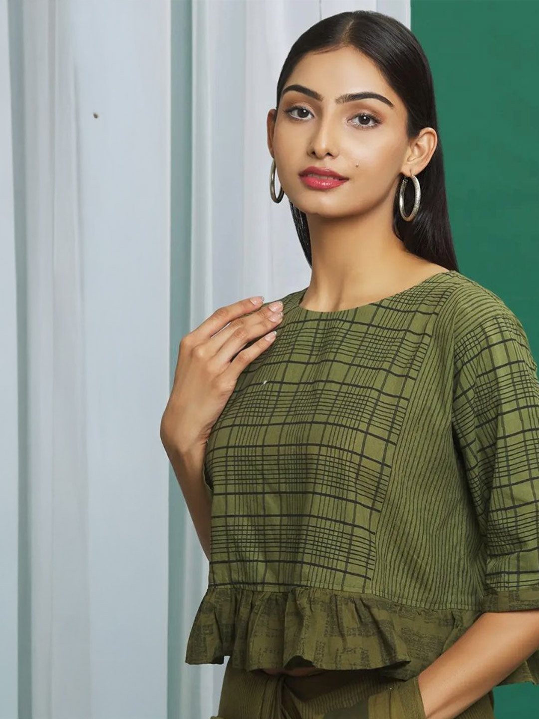 Banana Labs Sweetheart Neck Cotton Top