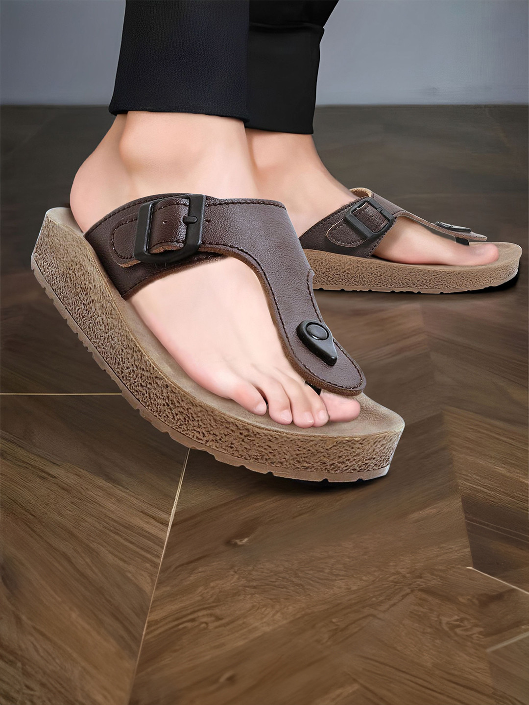 Bruton Men EVA Lite Slip-On Thong Flip-Flops