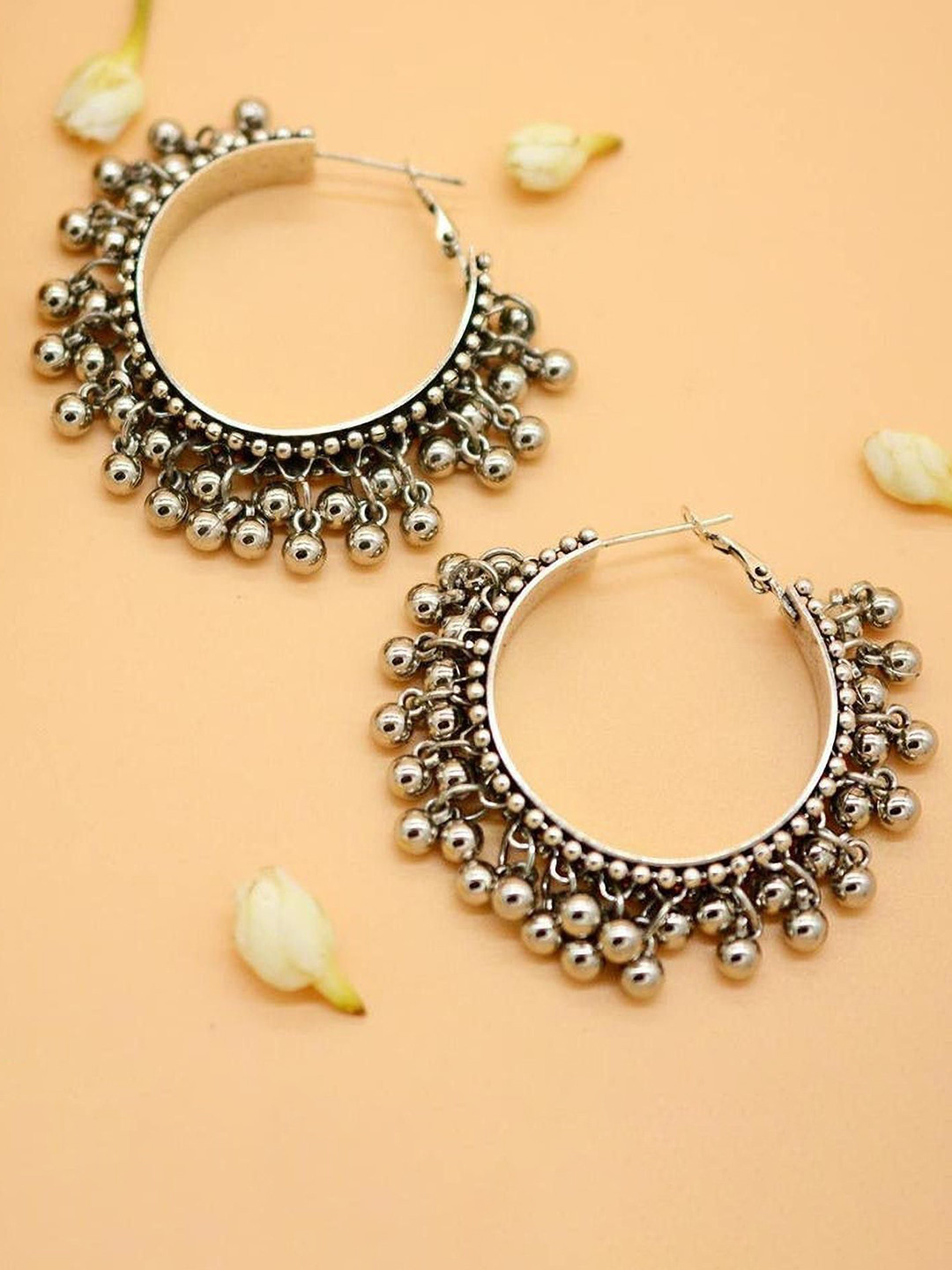 Sangria Ghoongroo Circular Hoop Earrings