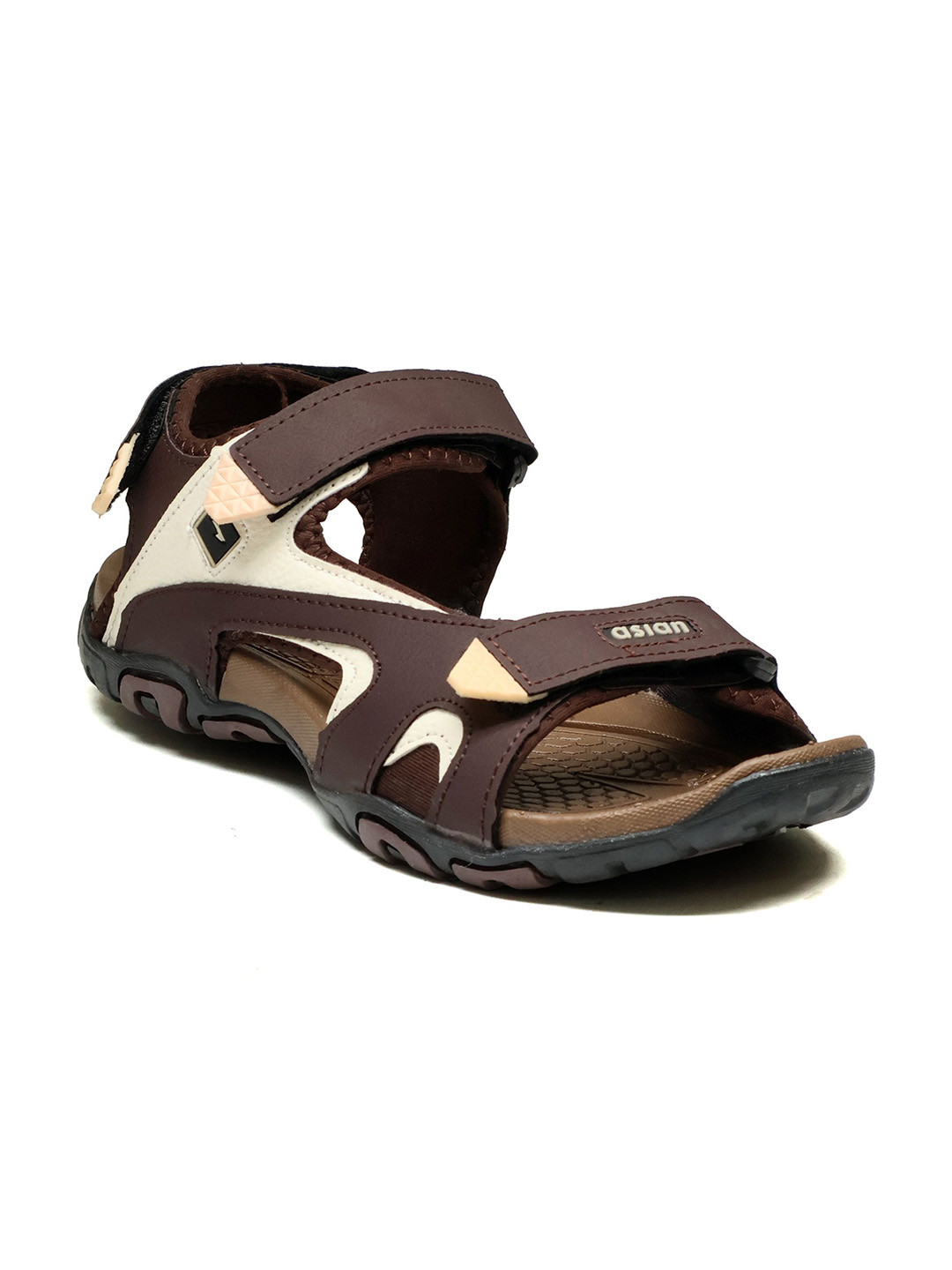 ASIAN Men Colourblocked Sports Sandal