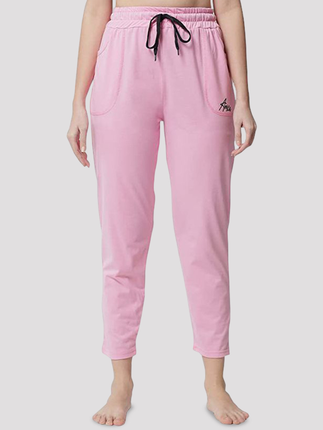FIT N FAME Women Solid Cotton Pyjamas