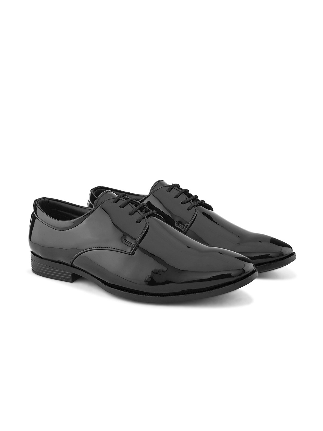ZOPATO Men Lace-up Patent Formal Shoes