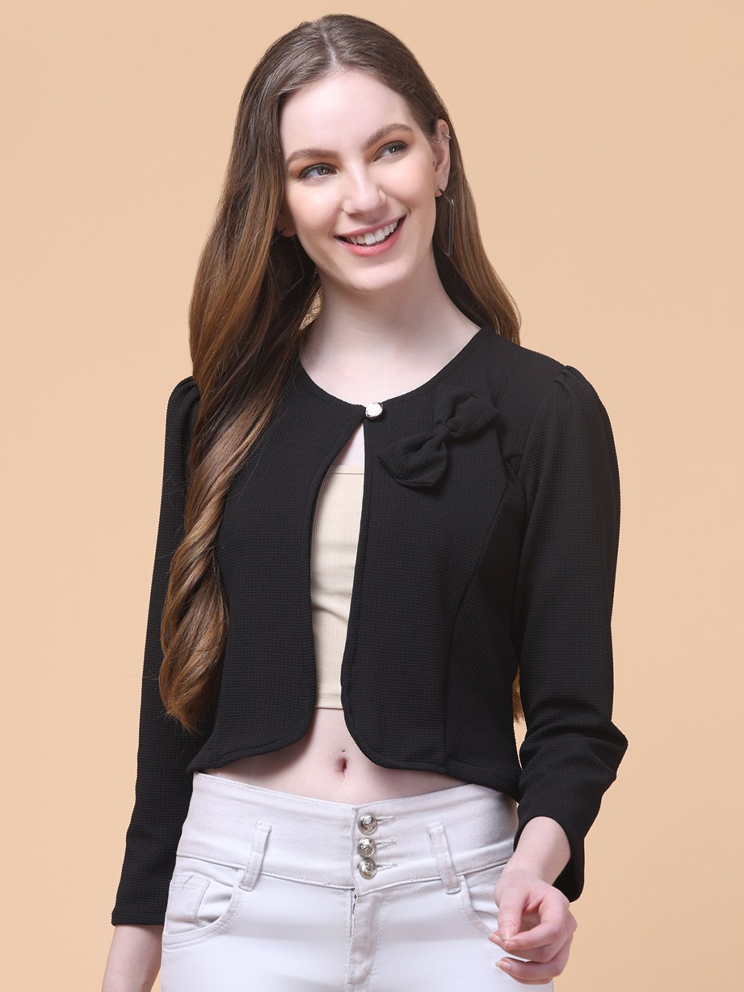 Charitra Women Studded Crop Top