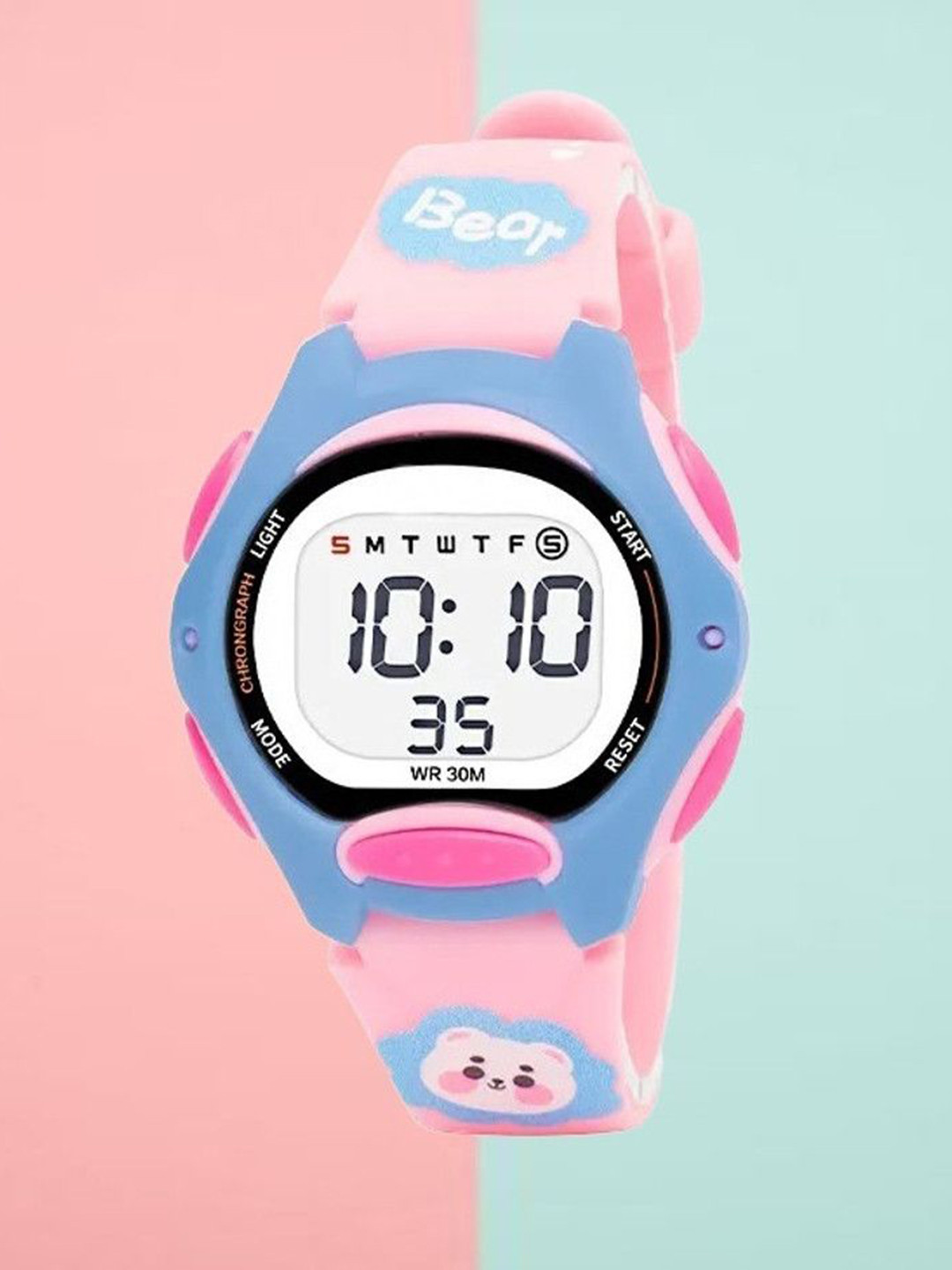 Otage Unisex Kids Patterned Dial & Straps Digital Multi Function Watch