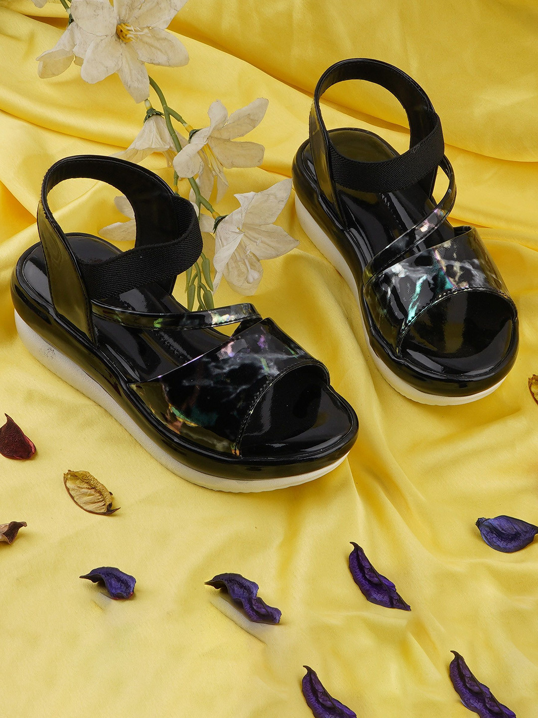LMG Lifestyle Girl Open Toe Comfort Sandals