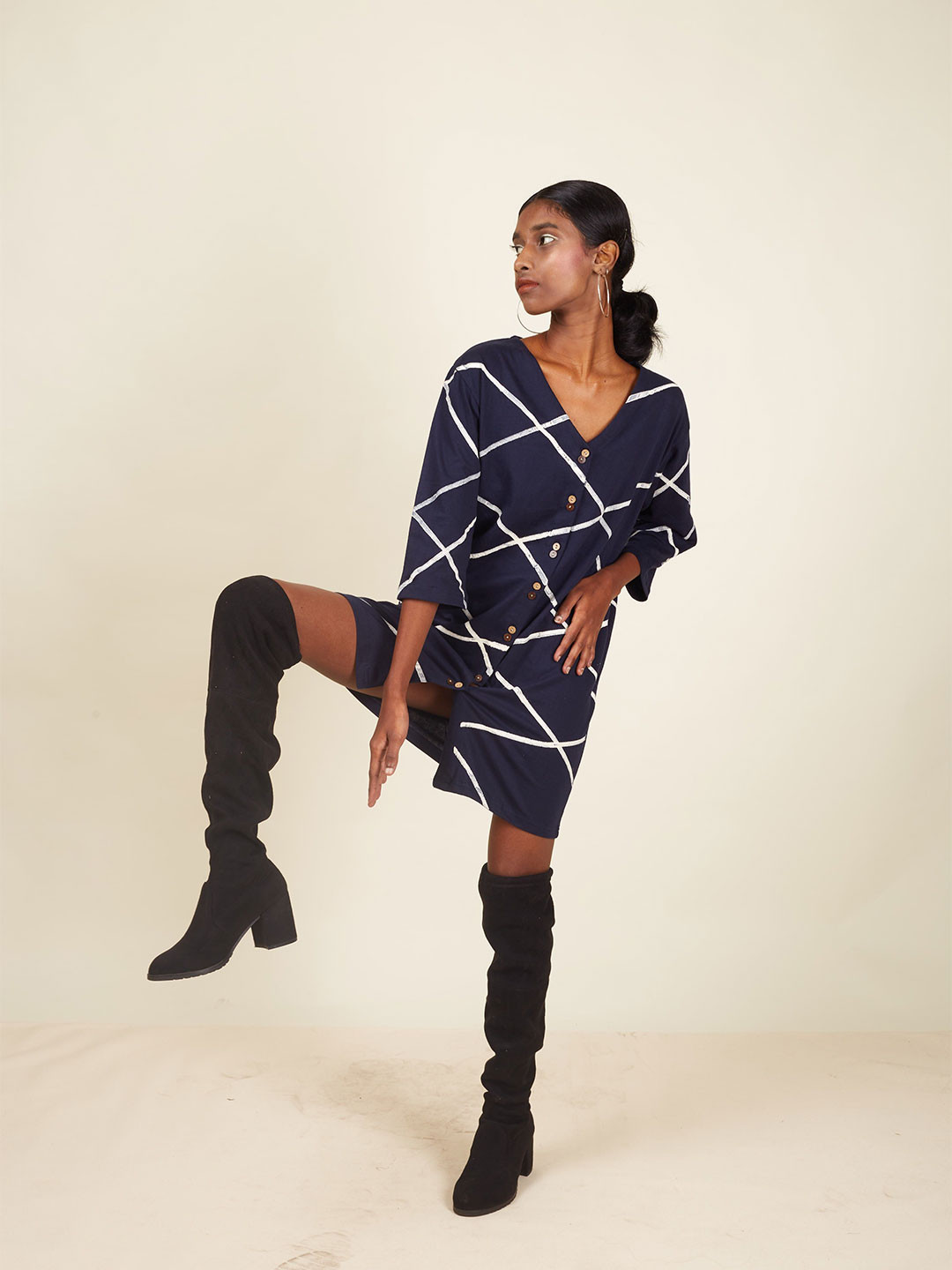 Banana Labs Floral Print Mini Dress