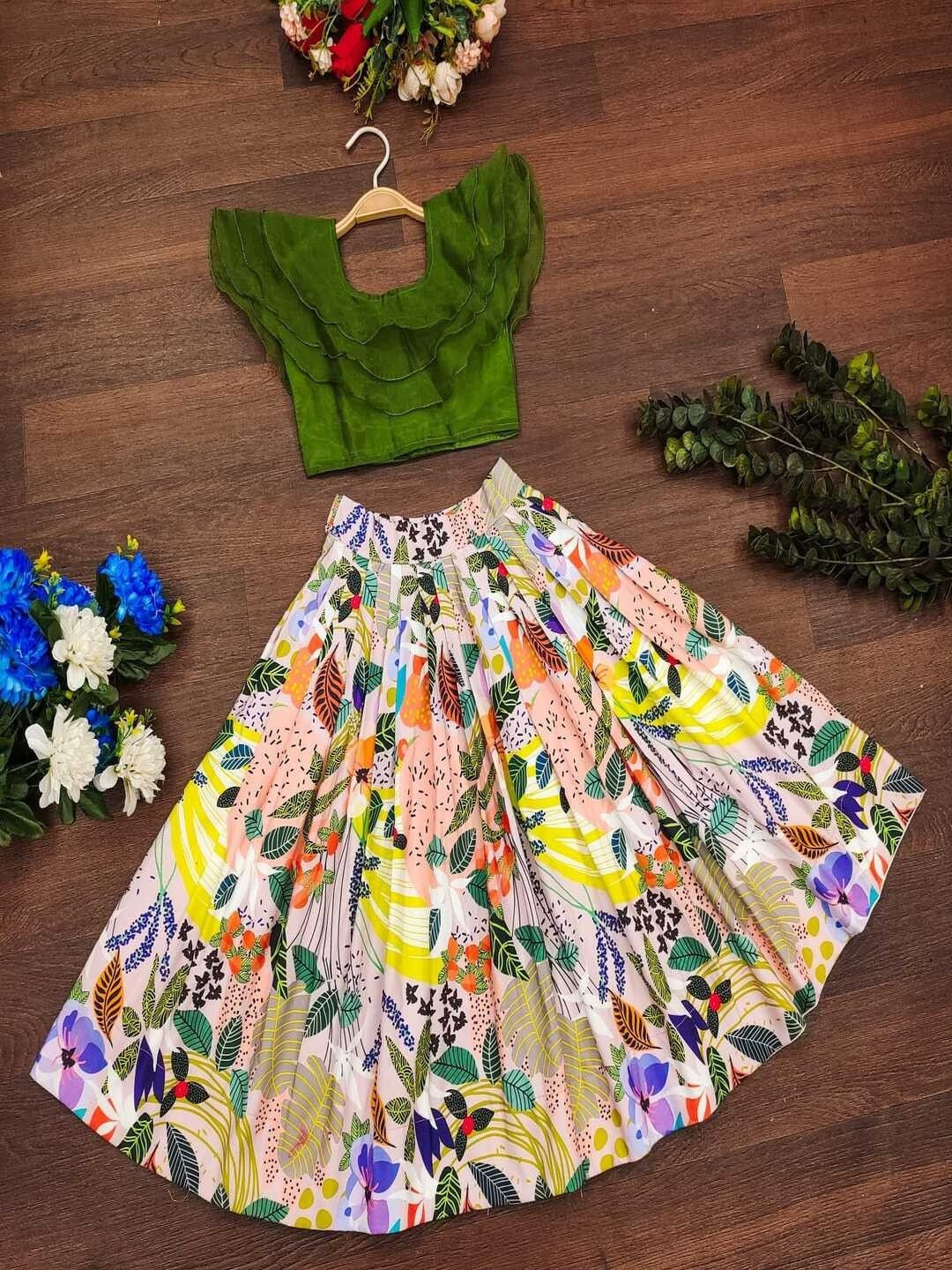 Tejam Girls Ready to Wear Lehenga & Choli