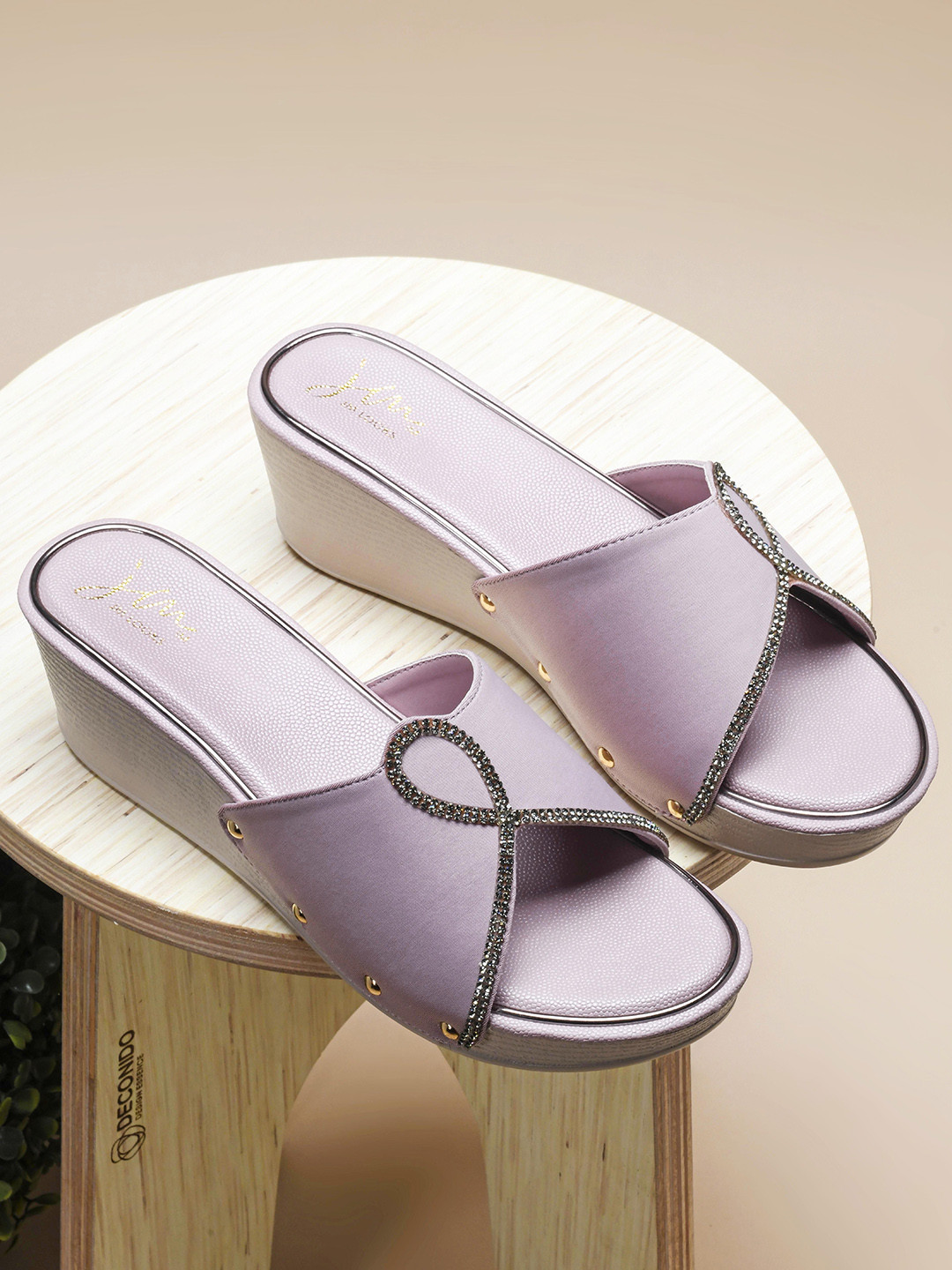 JM Looks Women Platform sandal chunky Heel Slip-on Sandal for casual Wear