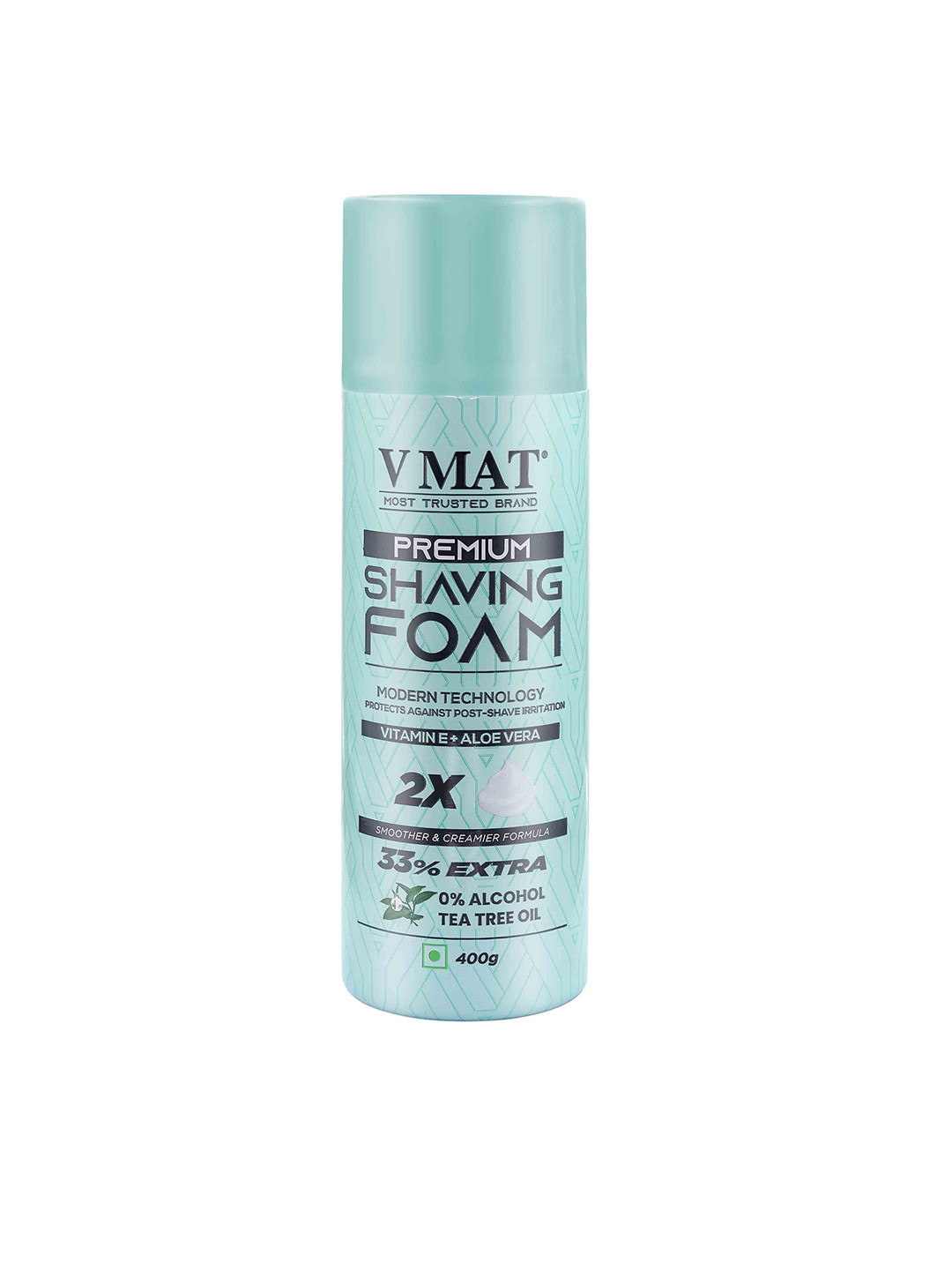 VMAT Premium Shaving Foam Enriched With Tea Tree Oil- 400 g