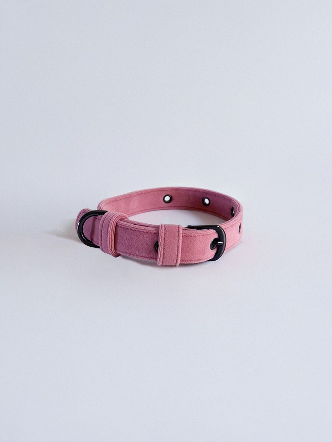 pAww! Buckle Fastening Adjustable Suede Pet Collar