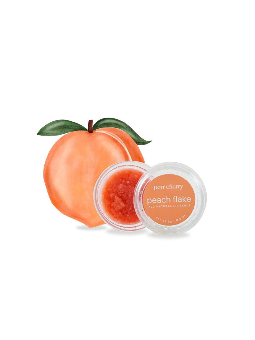 PERR CHERRY Lip Scrub Peach- 8 g