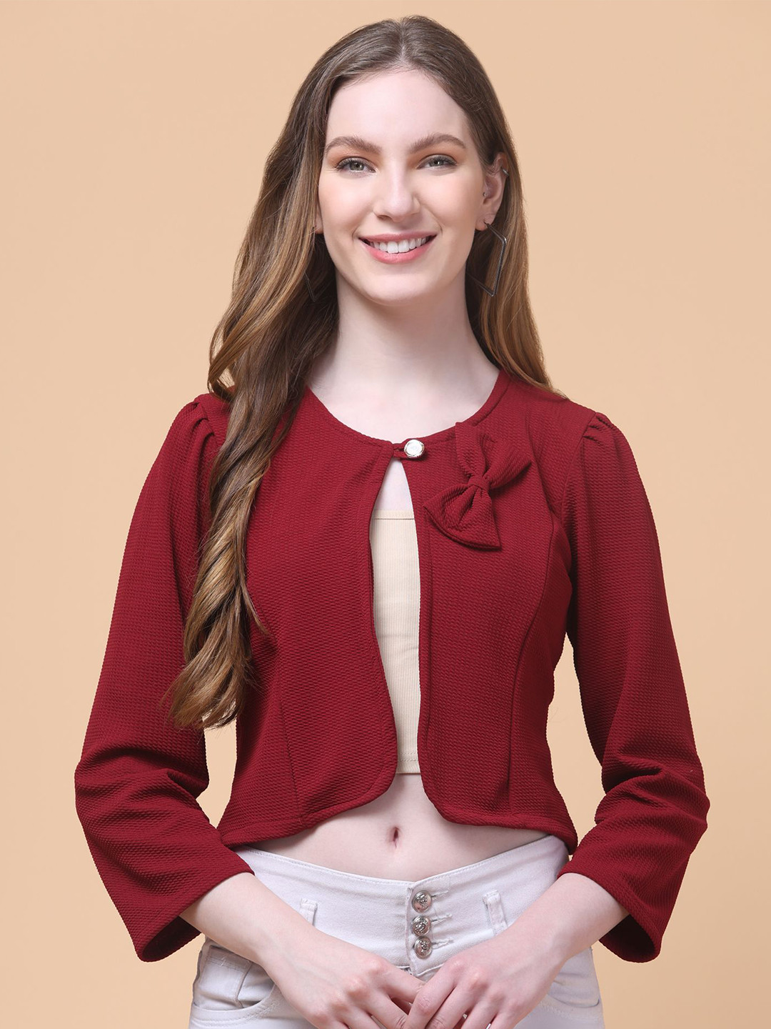 Charitra Women Studded Crop Top