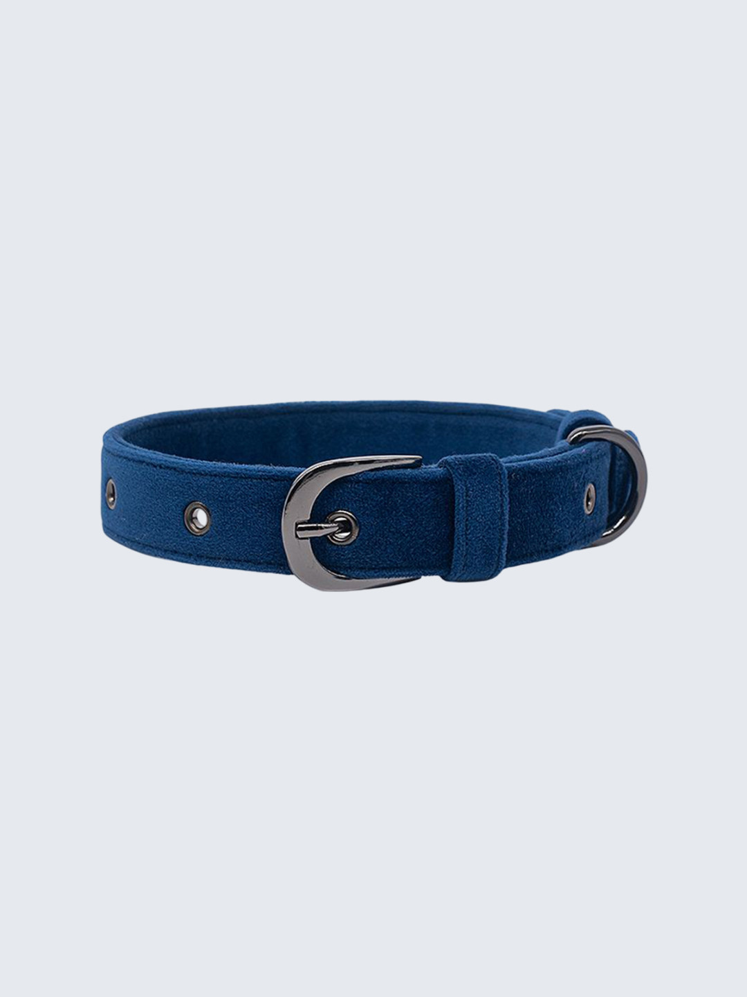 pAww! Buckle Fastening Adjustable Medium Suede Pet Collar