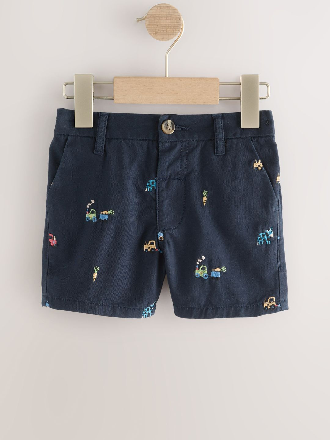 NEXT Boys Embroidered Chino Shorts