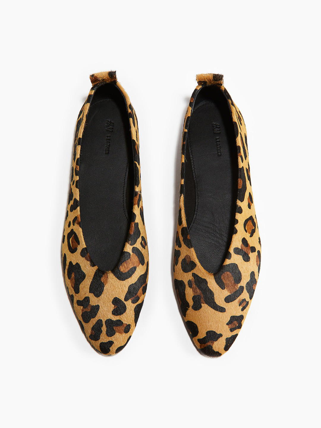 H&M Leather Ballet Pumps