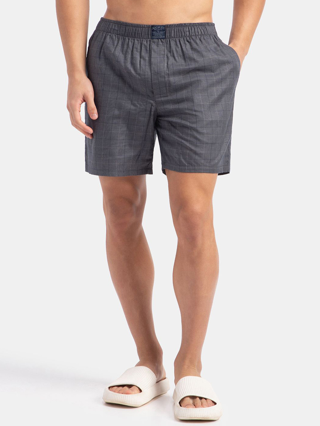 Jockey Tencel Lyocell Cotton Stayfresh Boxer Shorts with Side Pockets - HG18