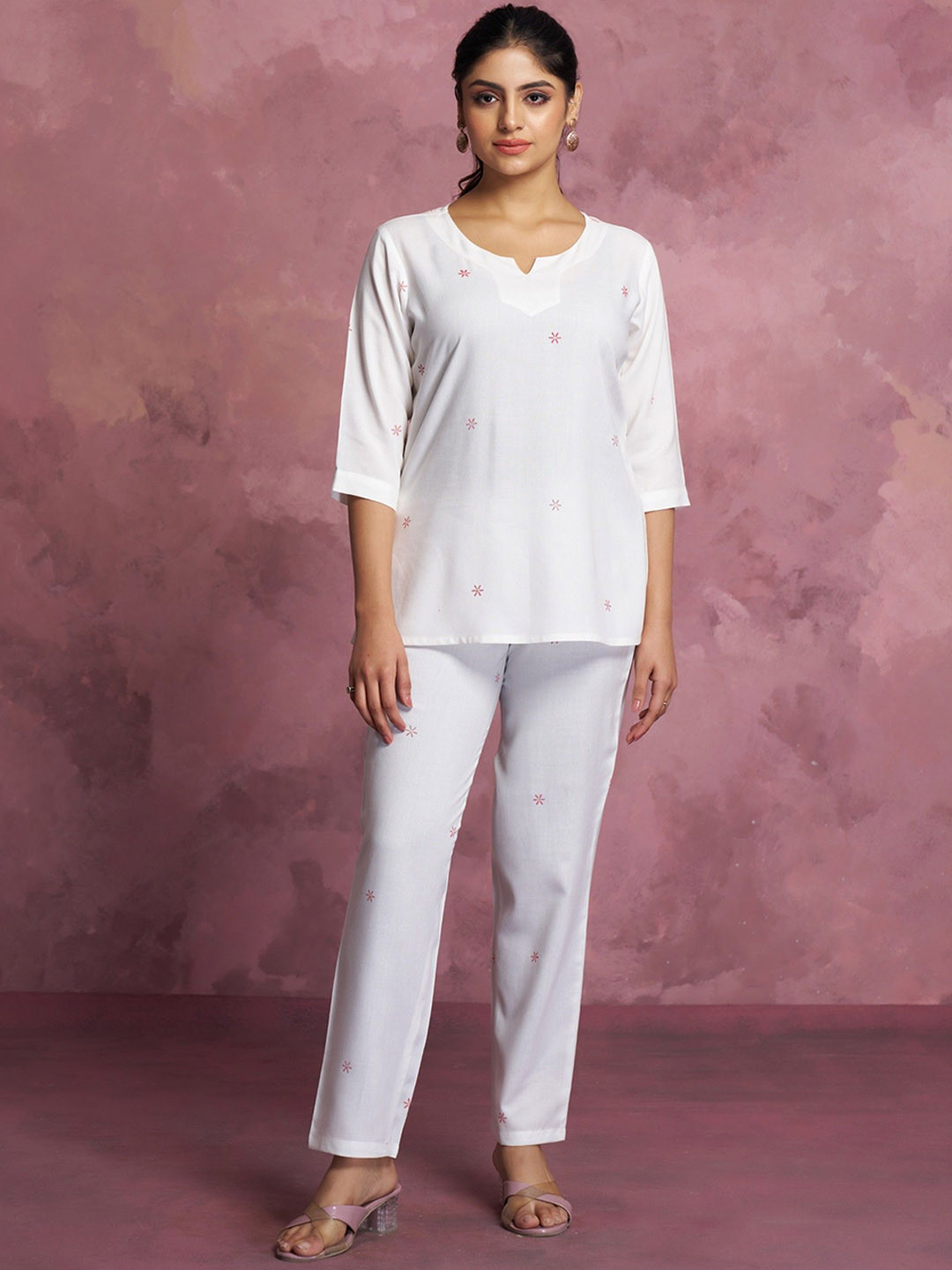 The Cloth Crow Women Printed Night suit