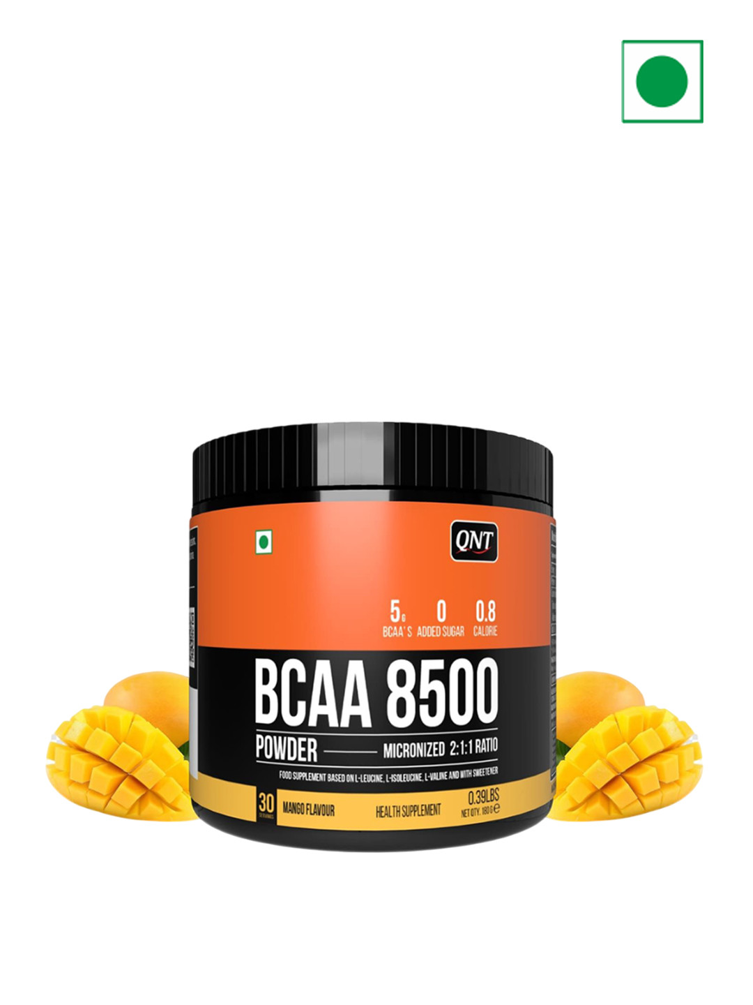 QNT BCAA 8500 Powder - 180 g - Mango Flavor