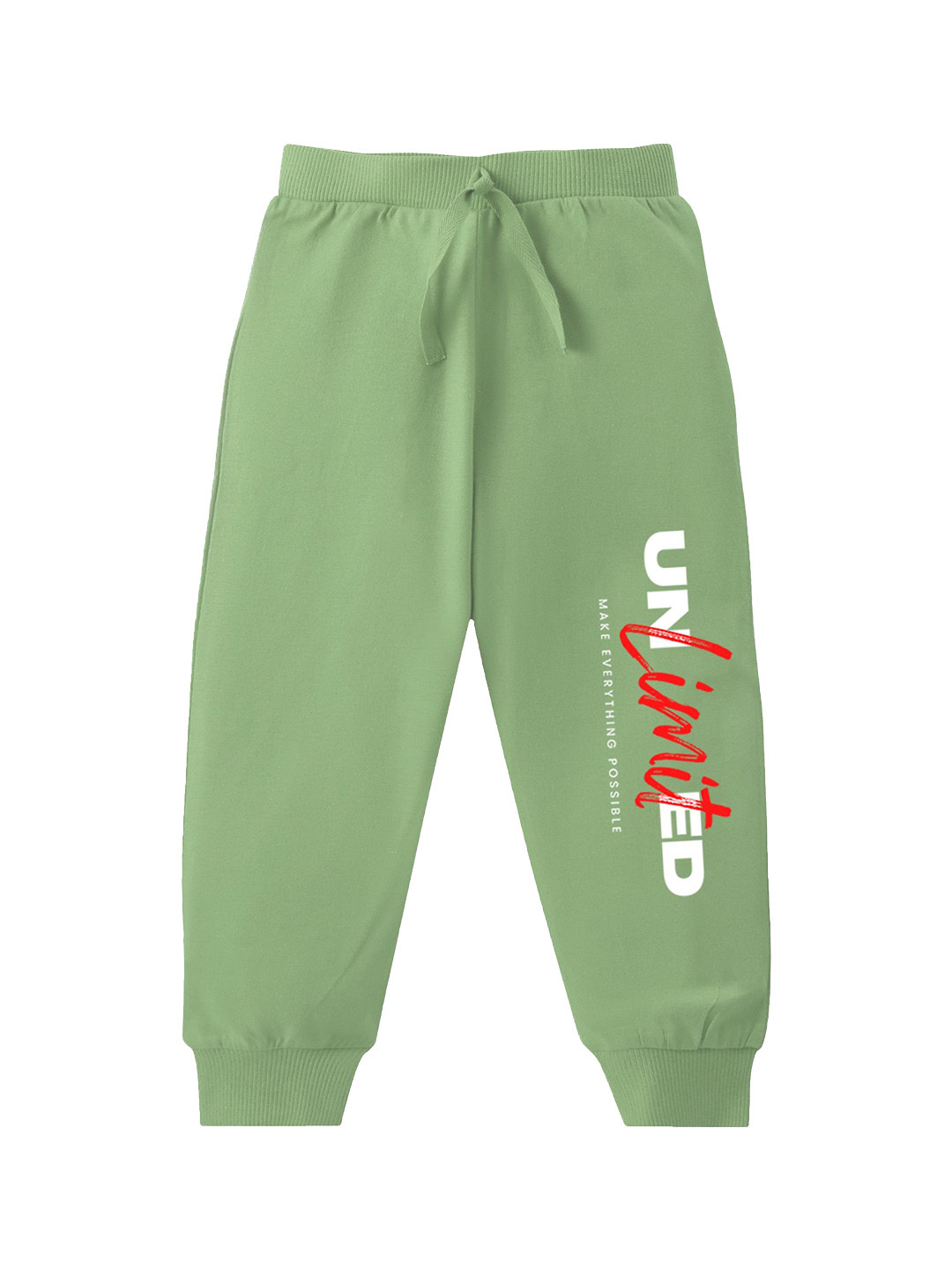 KAVEE Boys Unlimited Printed Pure Cotton Joggers