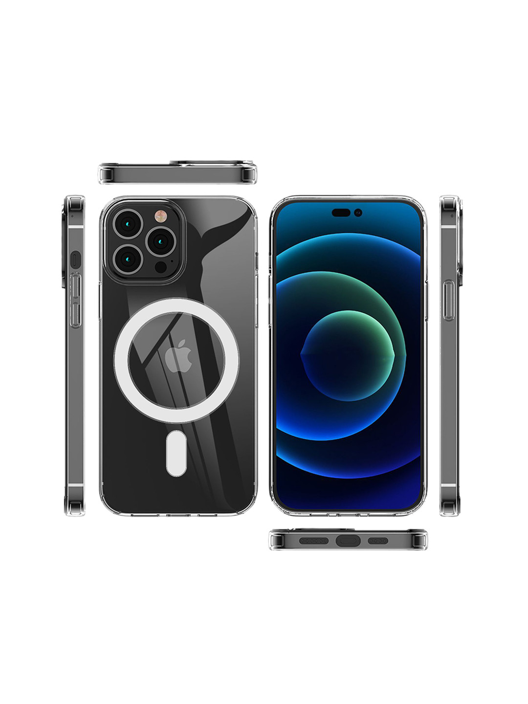 CASE CREATION Magnetic Wireless Charging Anti-Fingerprint iPhone Xs Max Bumper Case