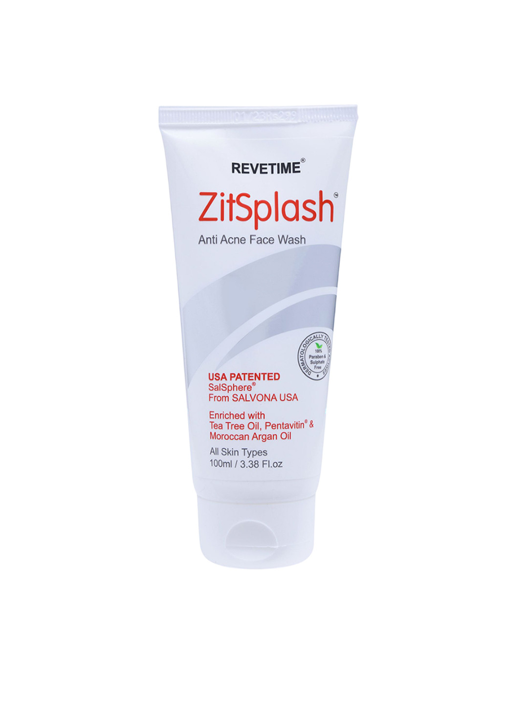 Revetime Zitsplash Face Wash With Salicylic Acid- 100 ml