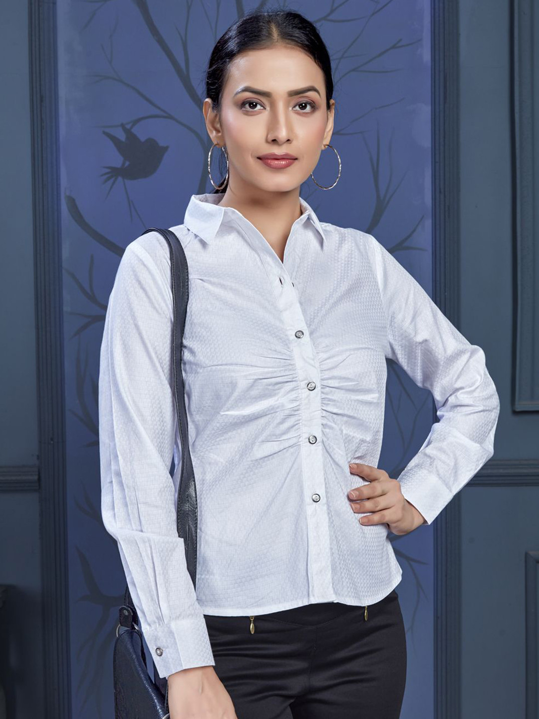Komarri U Formal Ladies Cotton Shirt