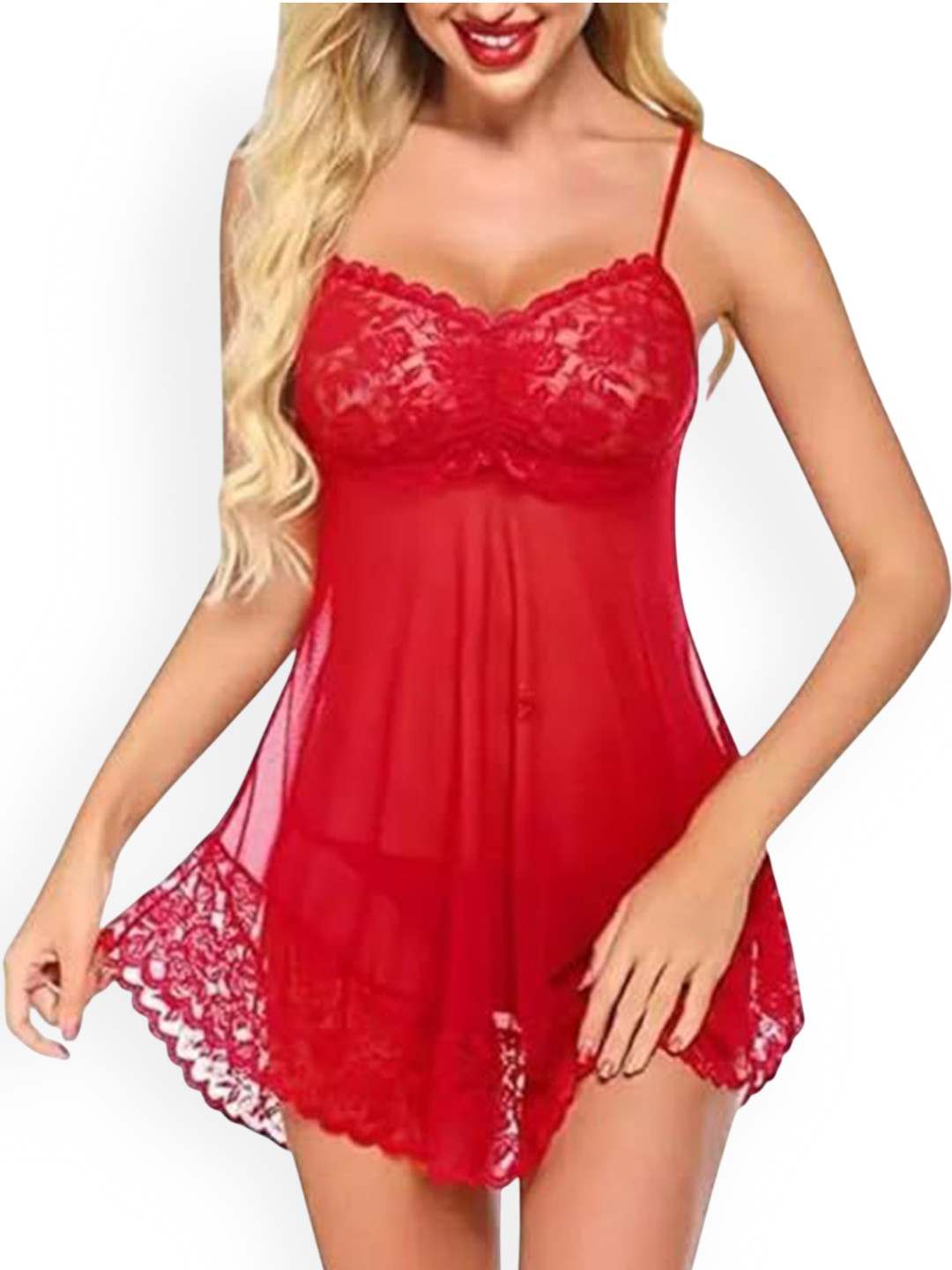 UNITRUST Women Satin Baby Doll