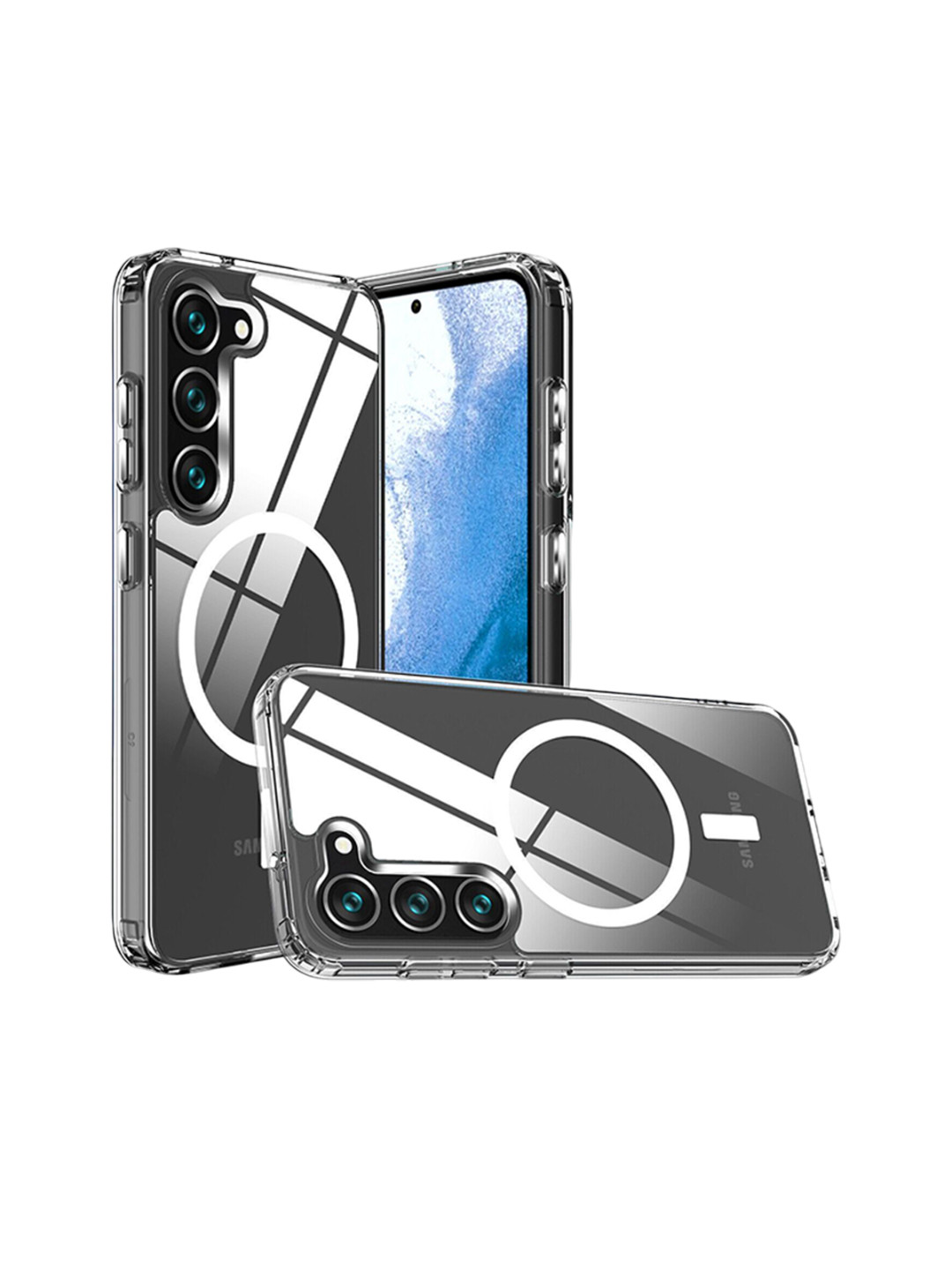 CASE CREATION Supports Mag-Safe Wireless Charging Samsung Galaxy S23 Plus 5G Back Case