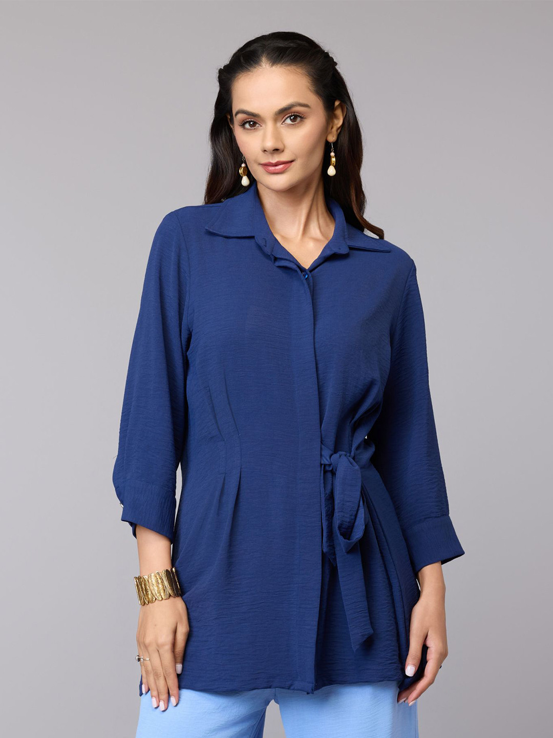 Tamiska By Narendra Kumar Women Shirt Style Top