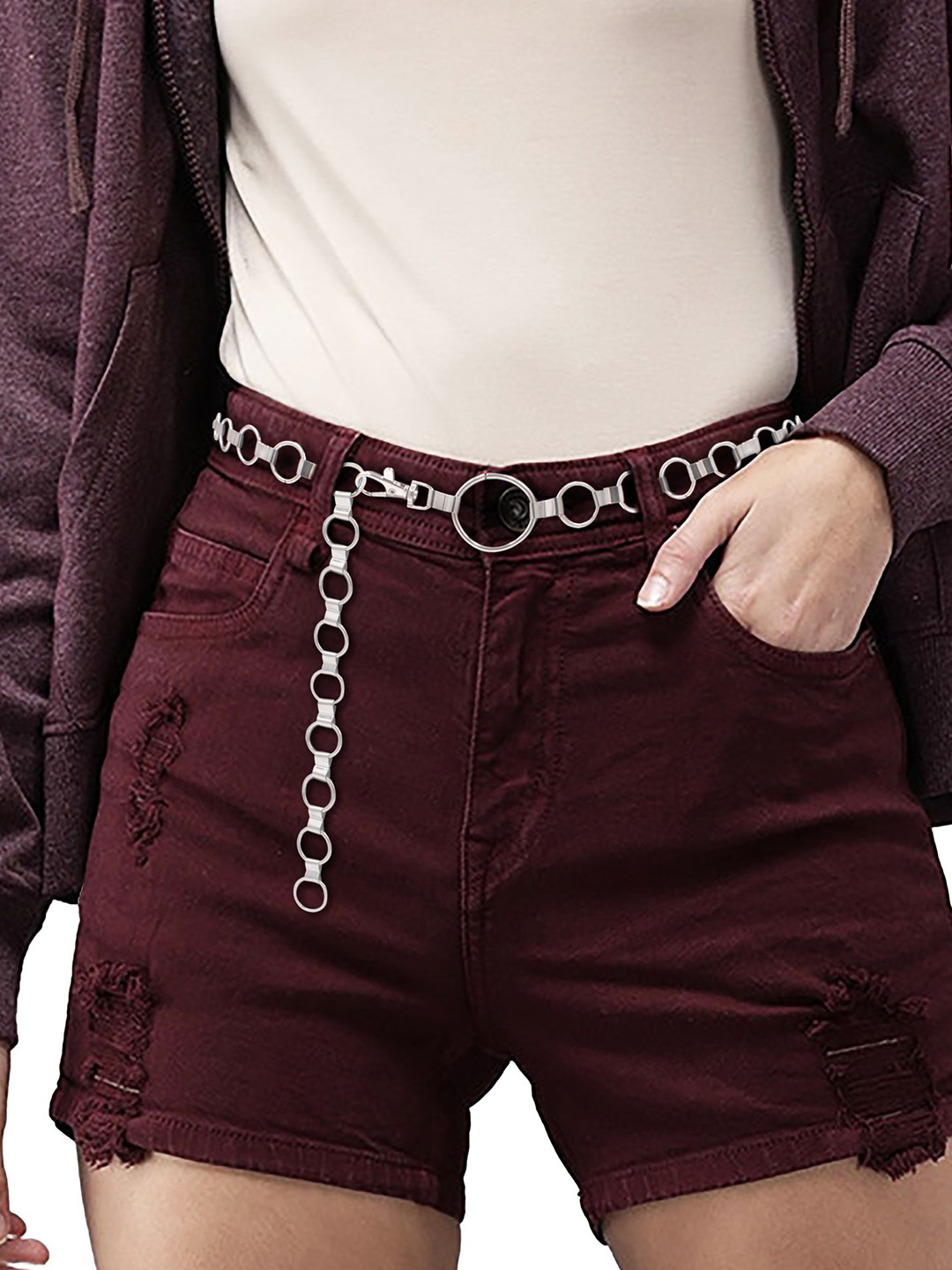 Vritraz Women Interlock Belt