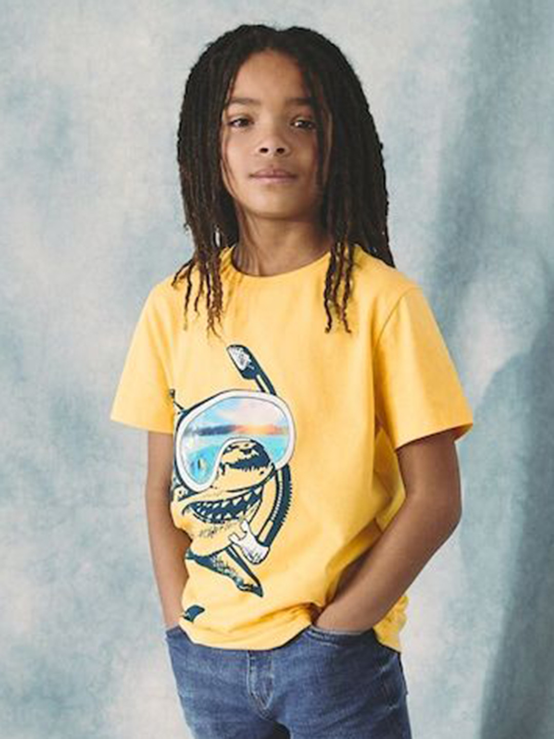 Pink Angel Kids Self Design Cut Outs T-shirt