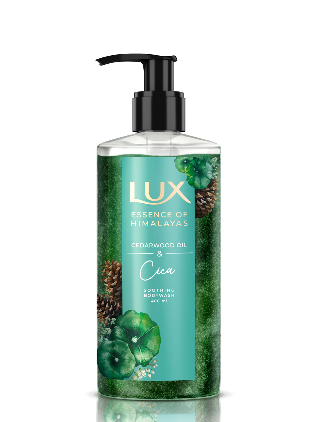 LUX Essence of Himalayas Cedarwood Oil & Cica Soothing Body Wash - 400 ml