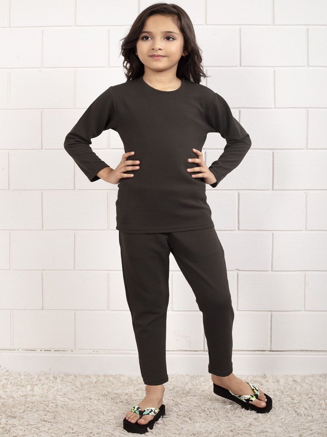 BAESD Kids-Girls T-shirt Pyjamas Night suit