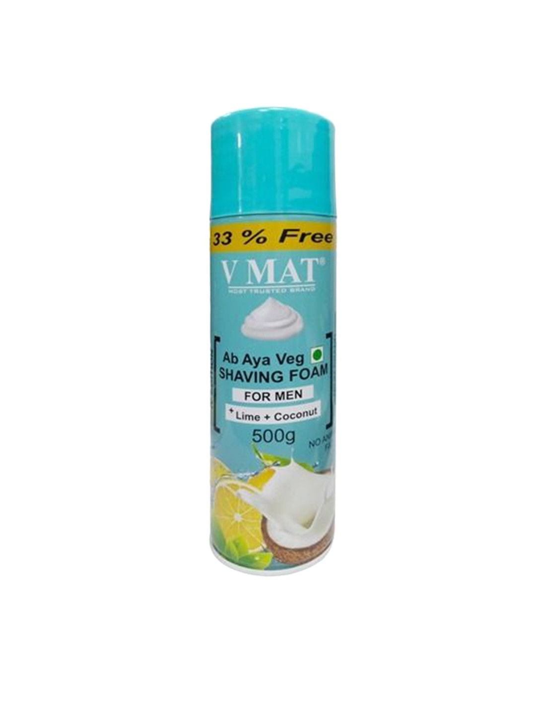 VMAT Men Shaving Foam With Coconut & Lime- 500 g