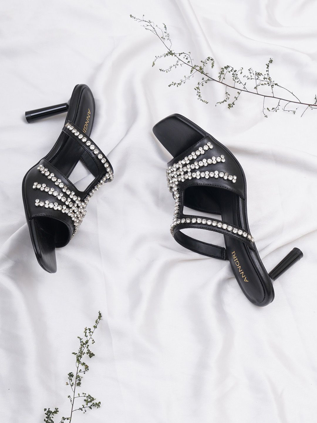 Anngiri Slim Heeled Open Toe Sandals