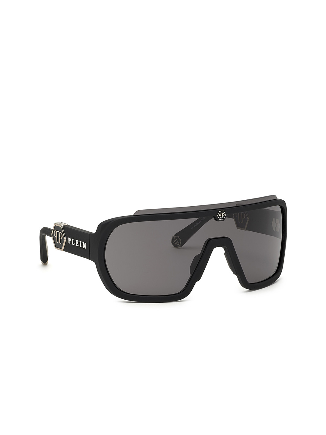 PHILIPP PLEIN Men Rectangle UV Protected Lens Sunglasses SPP078996AASG